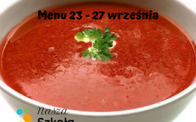 Obiady 23-27 września