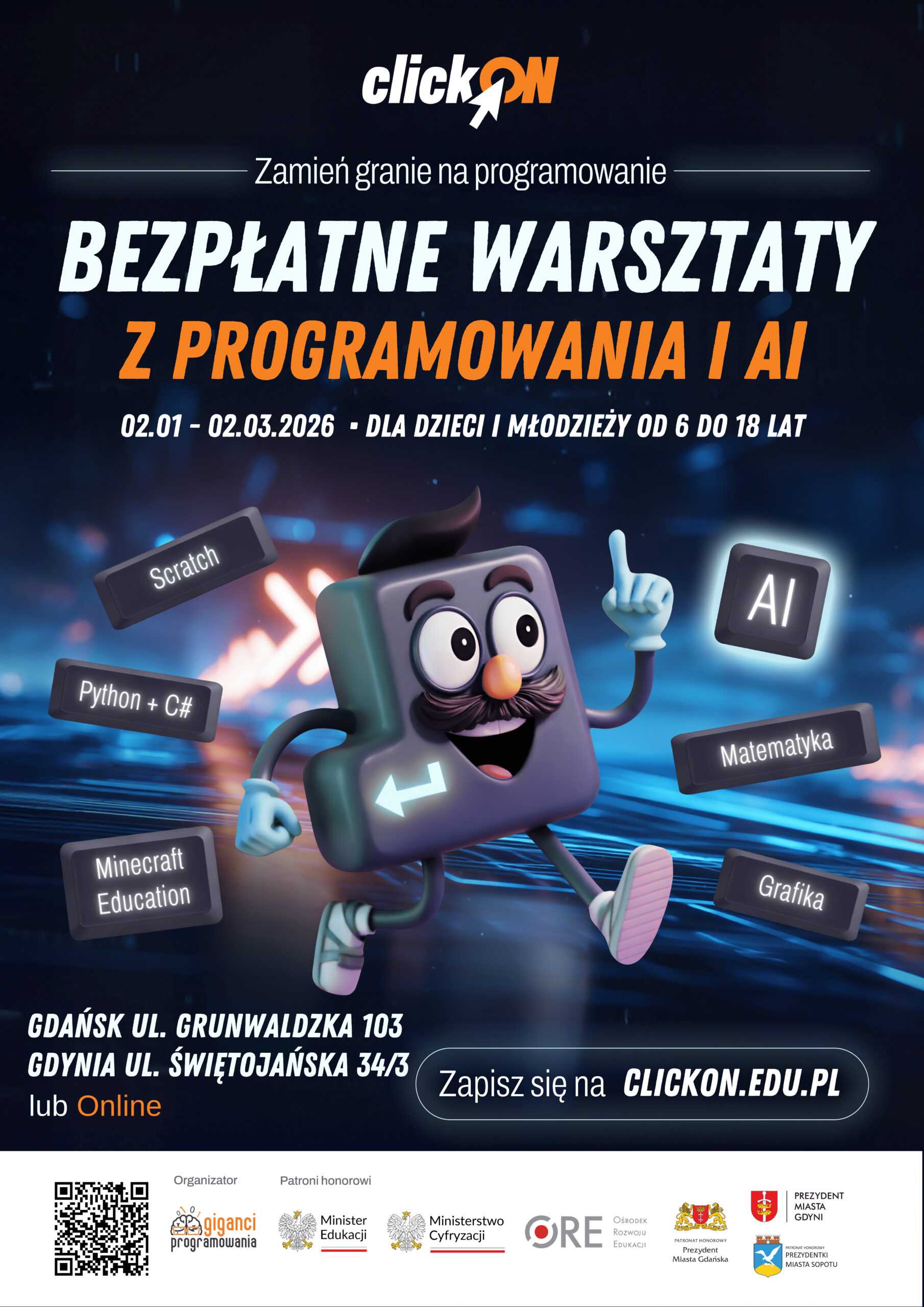 Darmowe warsztaty z programowania!