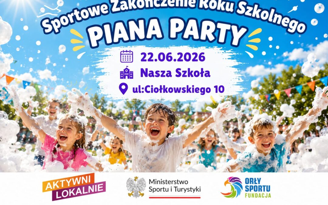 Festyn sportowy w&nbsp;Naszej Szkole!